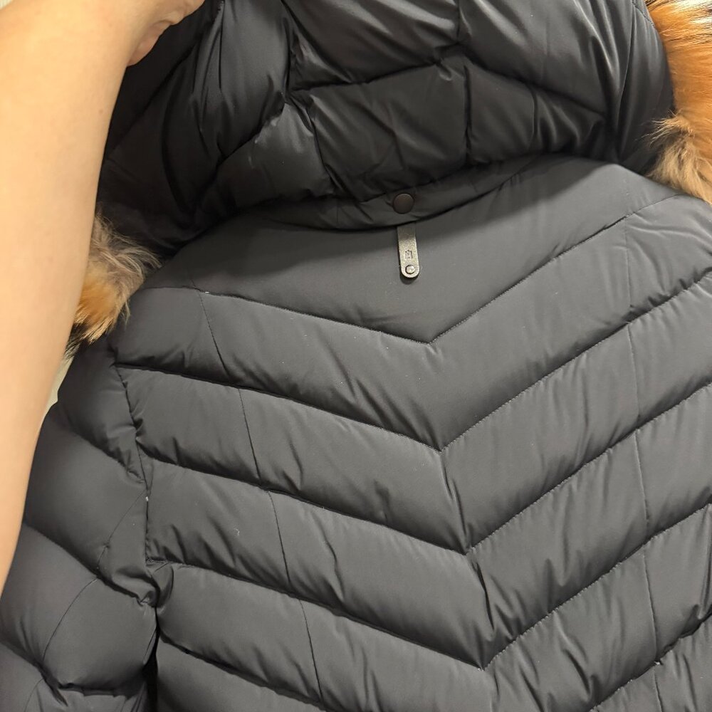 Mackage Patsy-Fr Jacket Black Size Medium -Very G… - image 4